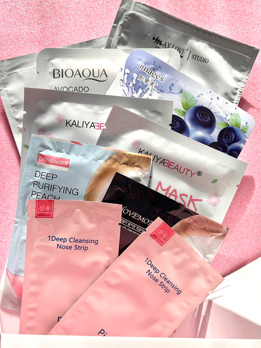 Kit de skincare para amigas